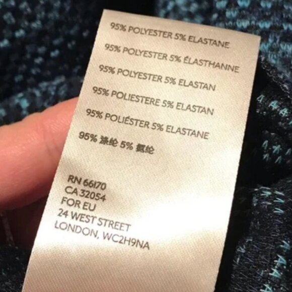 Free People We The Free Sunny Days Turtleneck in Overboard Combo Blue - Picture 8 of 8